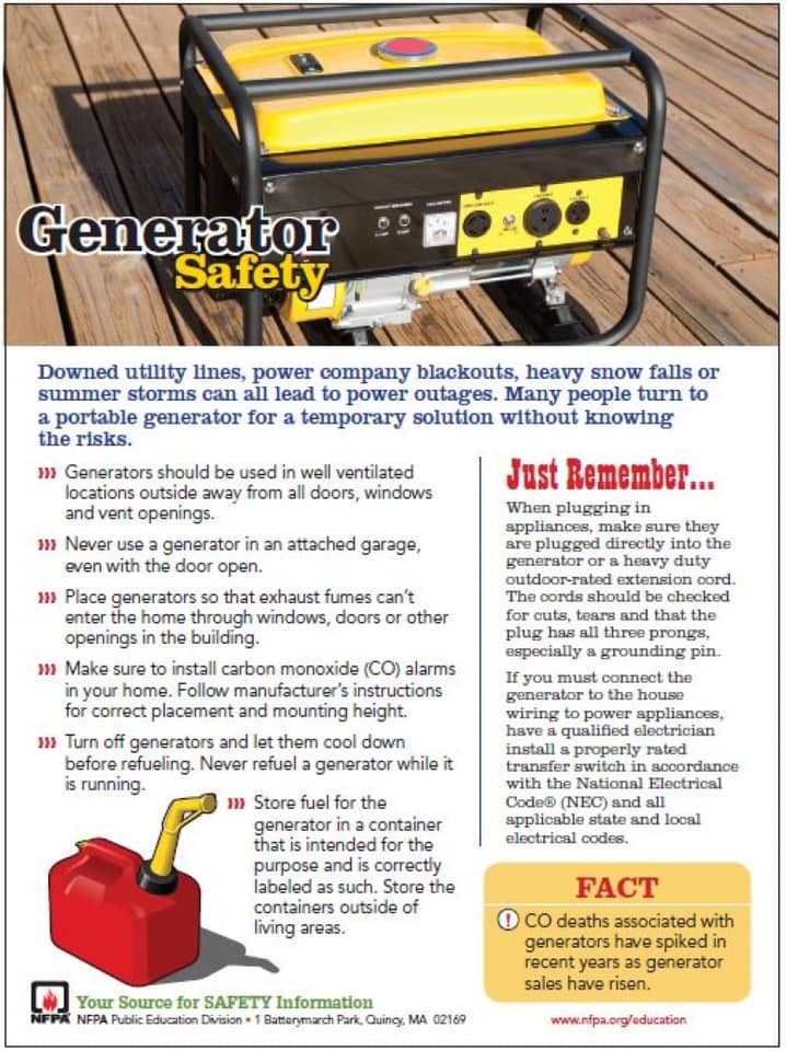 Generator Safety