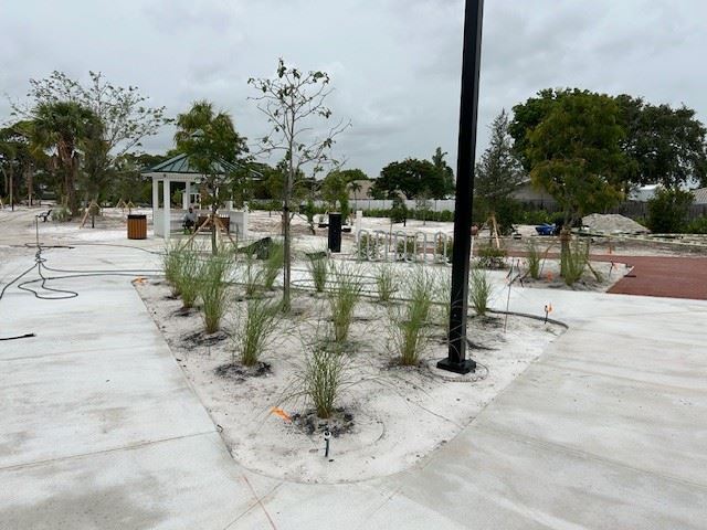 Remembrance Park Construction